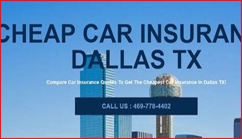 Car insurance Dallas TX